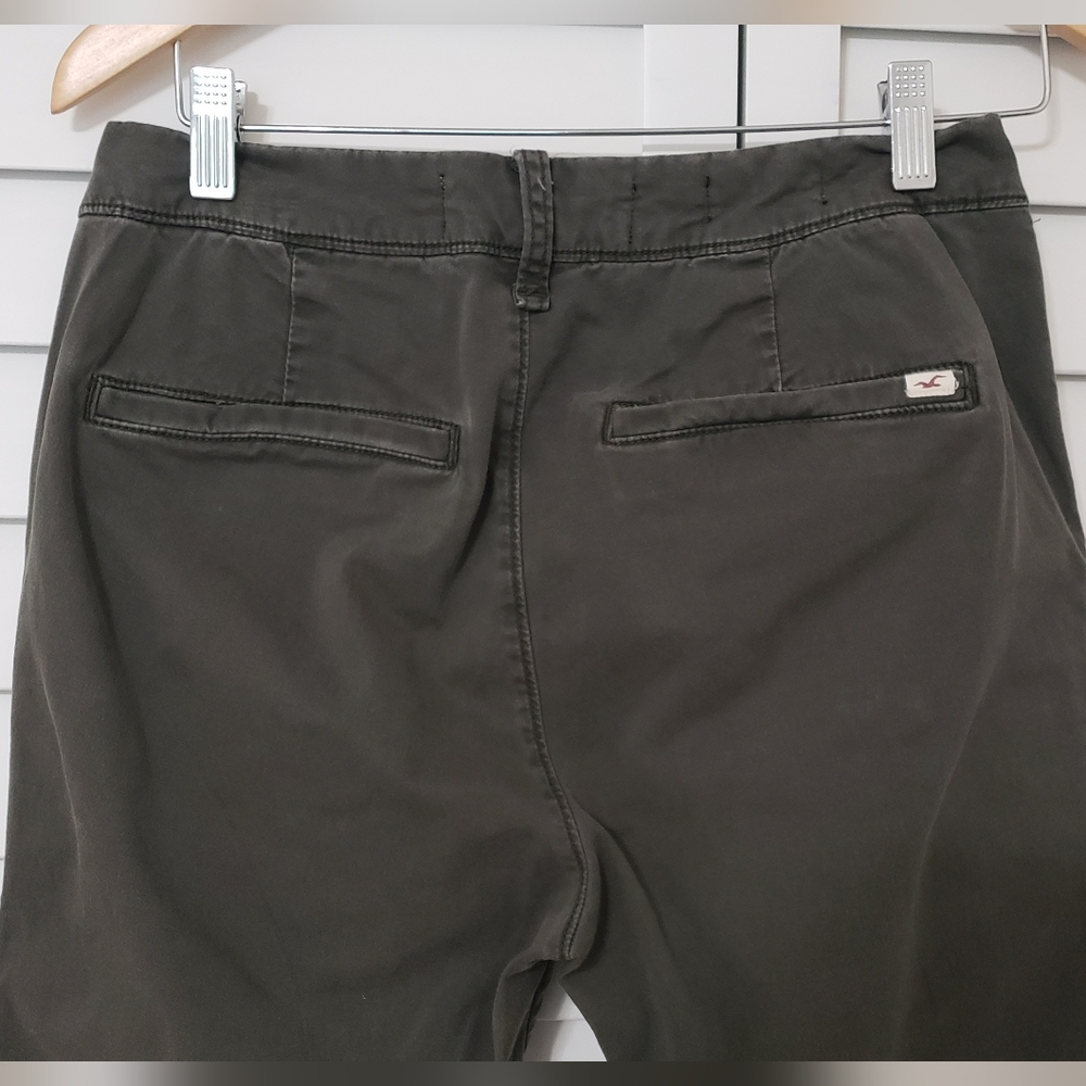 Hollister Men's Green Pants Skinny Chino Epic Flex Size W28 L30 - Picture 4 of 14